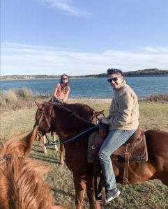 horseback riding canyon lake